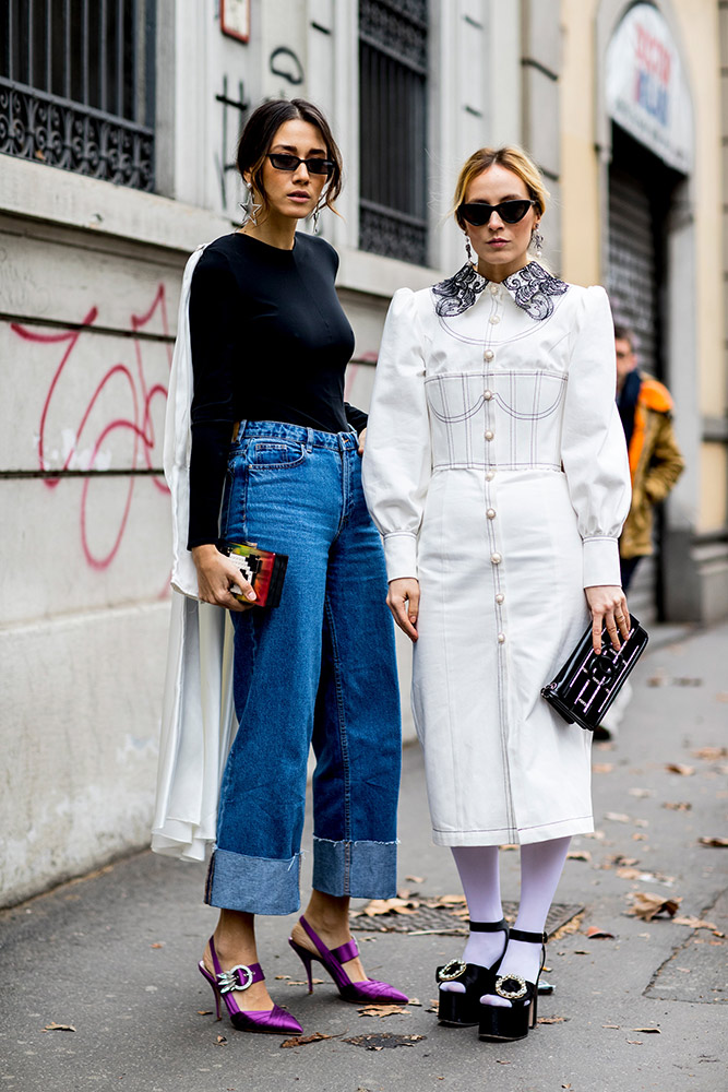 Milan Fashion Week Fall 2018 Street Style #33