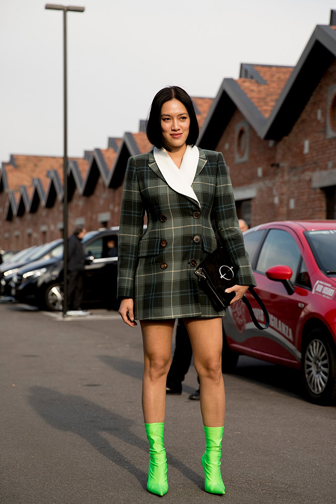 Milan Fashion Week Fall 2018 Street Style #81