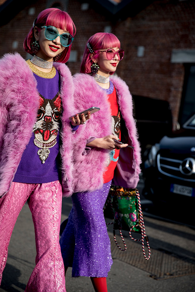 Milan Fashion Week Fall 2018 Street Style #83