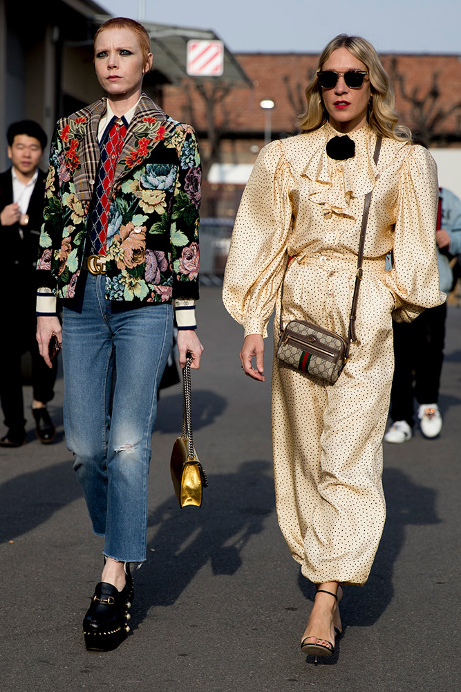 Milan Fashion Week Fall 2018 Street Style #86