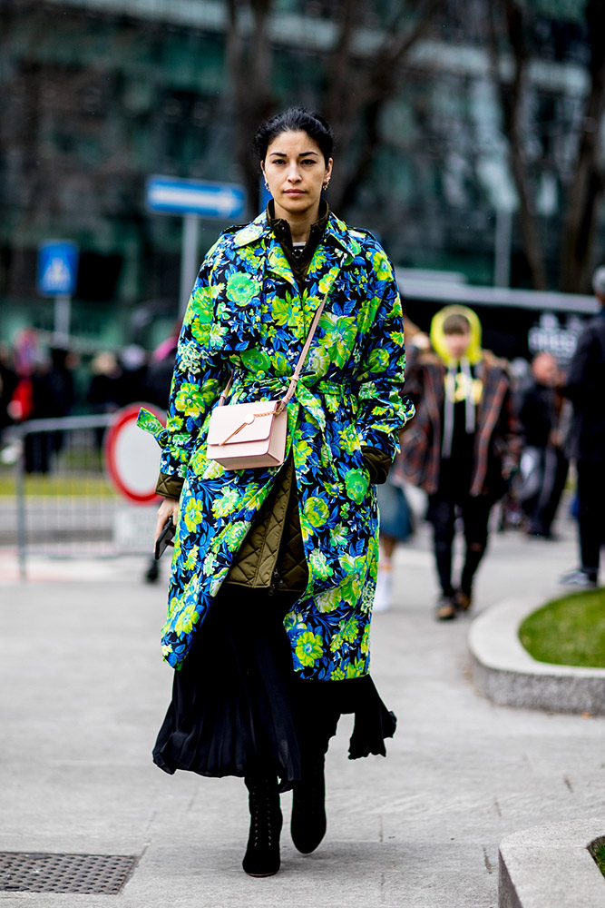 Milan Fashion Week Fall 2018 Street Style #2