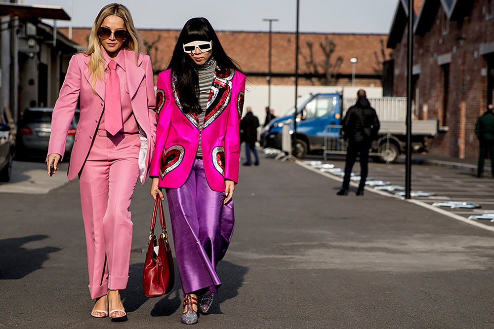 Milan Fashion Week Fall 2018 Street Style #88