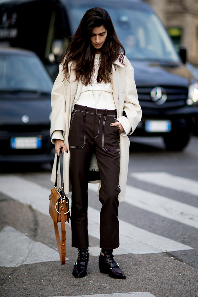 Milan Fashion Week Fall 2018 Street Style #91