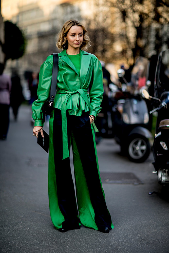 Milan Fashion Week Fall 2018 Street Style #93