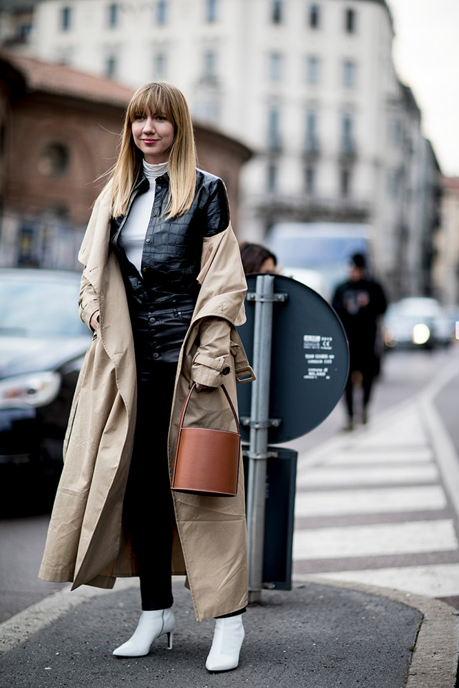 Milan Fashion Week Fall 2018 Street Style #97