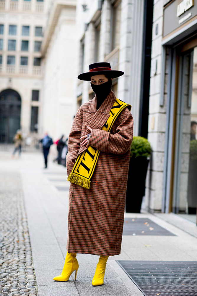 Milan Fashion Week Fall 2018 Street Style #21