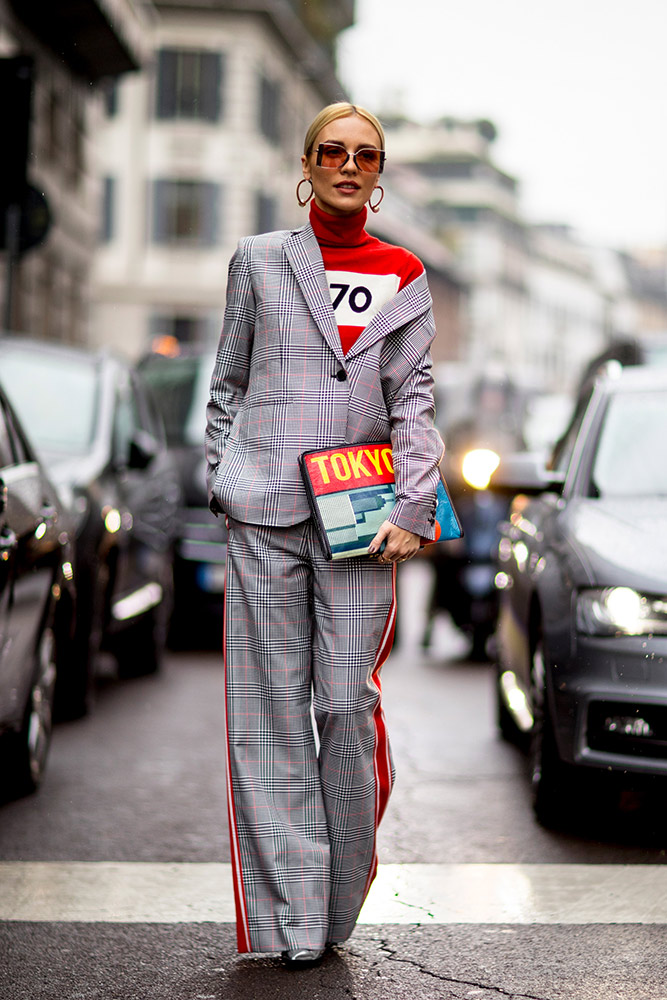 Milan Fashion Week Fall 2018 Street Style #46