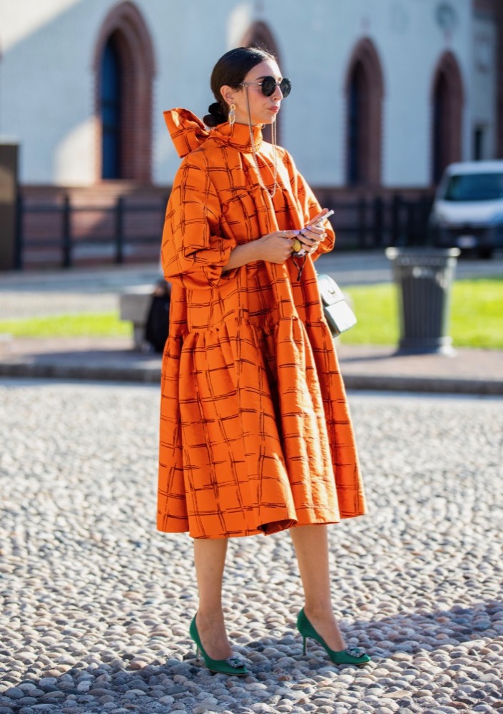 Milan Fashion Week Spring 2021 Street Style #8