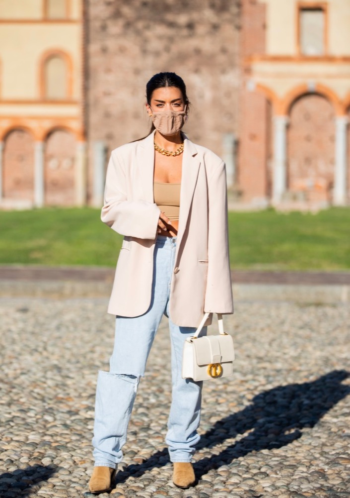 Milan Fashion Week Spring 2021 Street Style #27