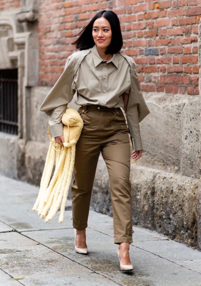 Milan Fashion Week Spring 2021 Street Style #9