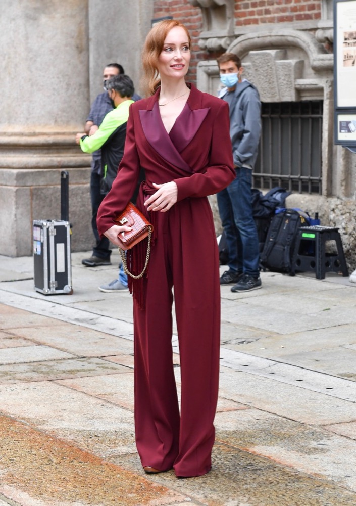 Milan Fashion Week Spring 2021 Street Style #22