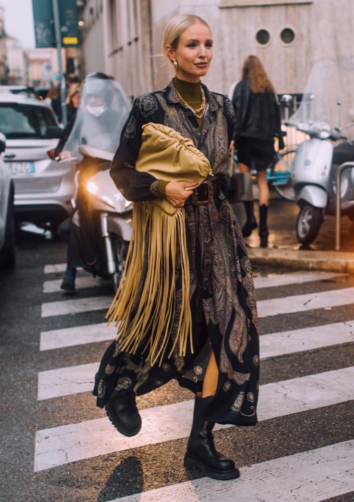 Milan Fashion Week Spring 2021 Street Style #75