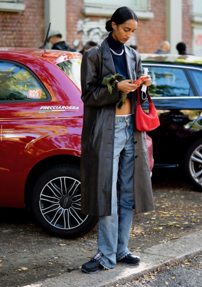 Milan Fashion Week Spring 2021 Street Style #45