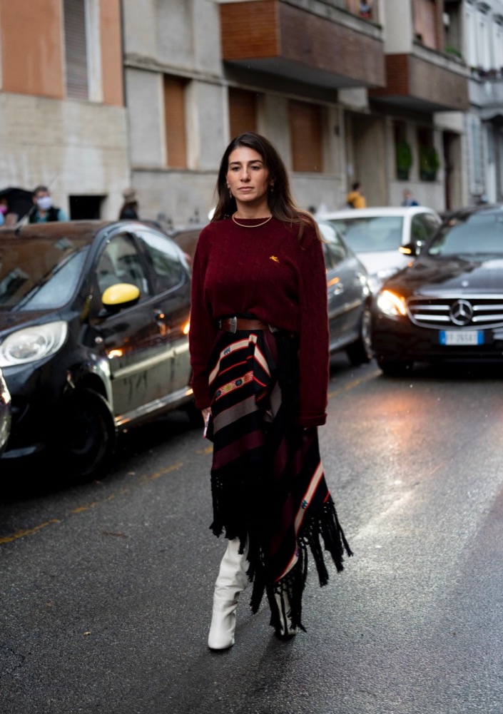 Milan Fashion Week Spring 2021 Street Style #61