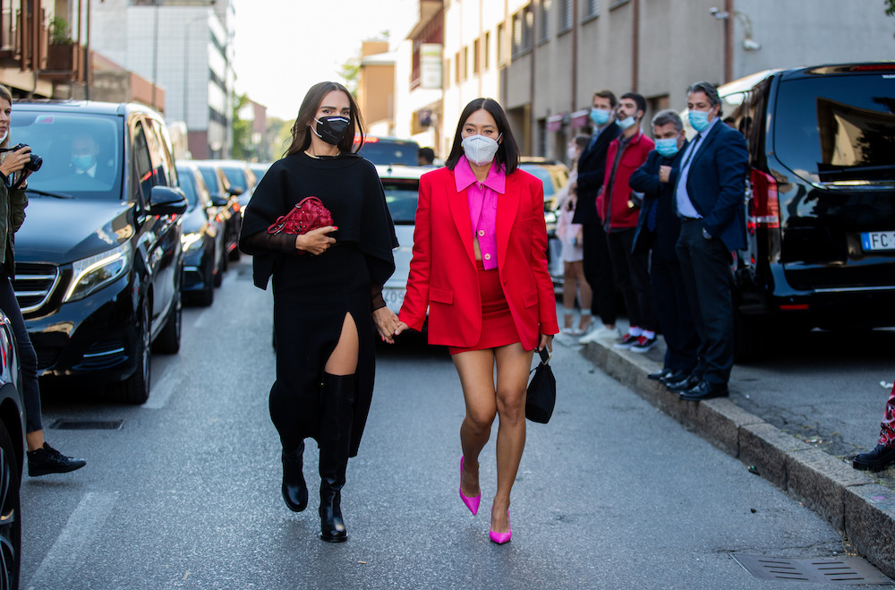 Milan Fashion Week Spring 2021 Street Style #24