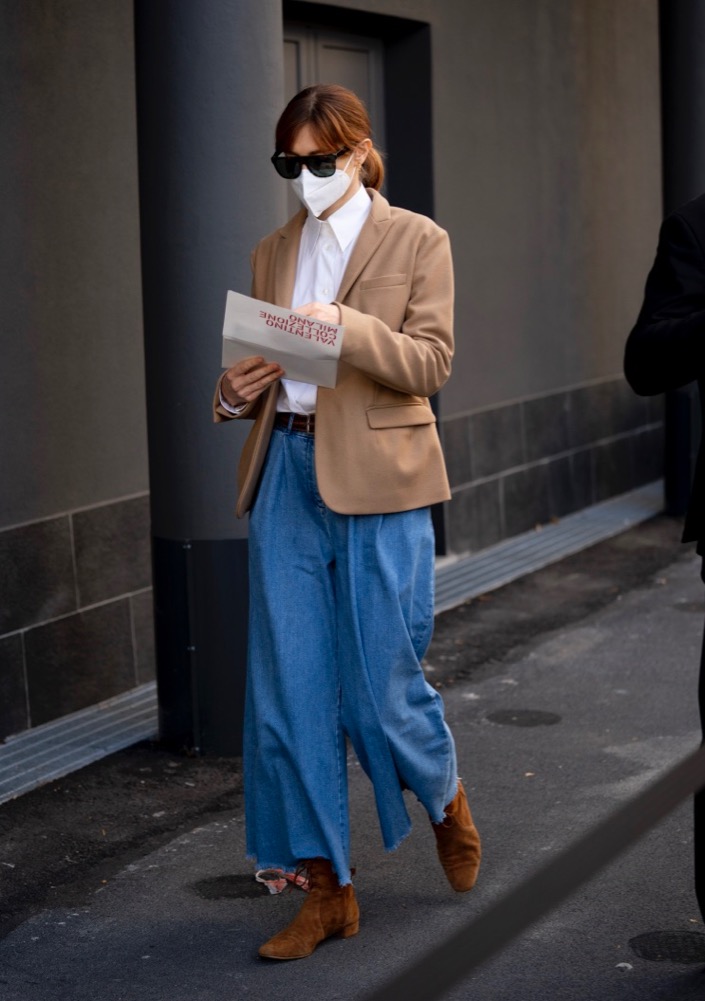 Milan Fashion Week Spring 2021 Street Style #38