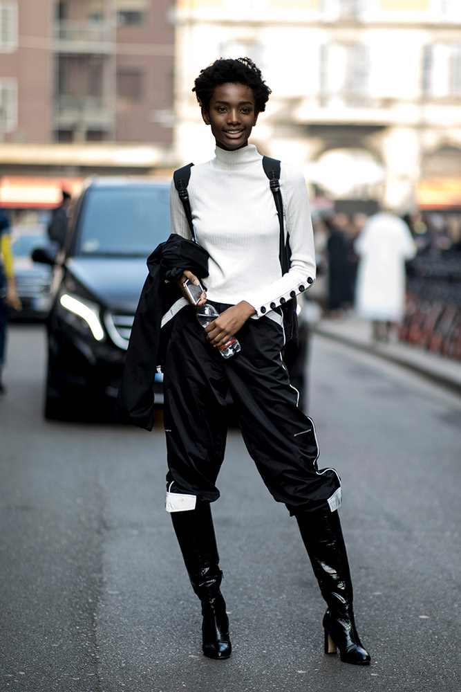 Milan Fashion Week Street Style Fall 2019 #97