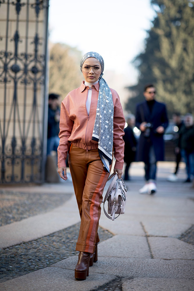 Milan Fashion Week Street Style Fall 2019 #53