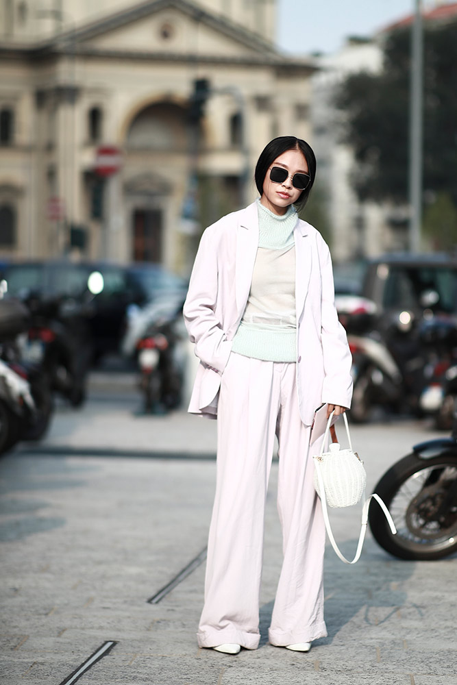 Milan Fashion Week Street Style Spring 2019 #67