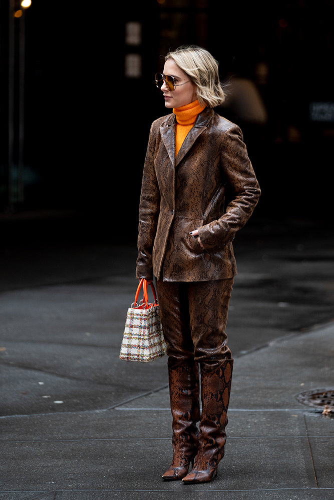 New York Fashion Week Street Style Fall 2020 #37