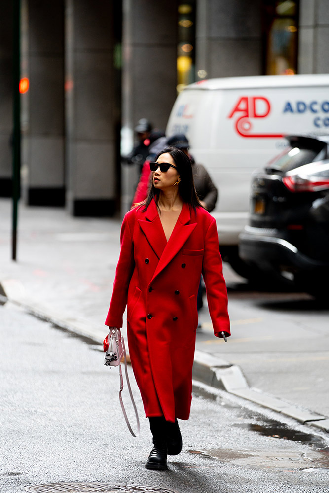 New York Fashion Week Street Style Fall 2020 #53