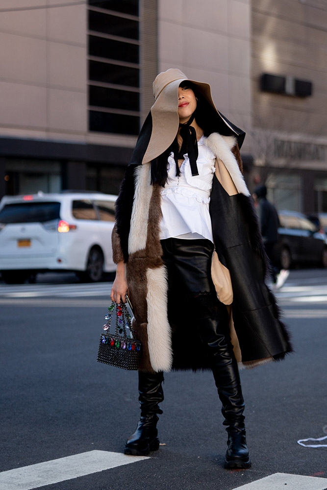 New York Fashion Week Street Style Fall 2020 #33