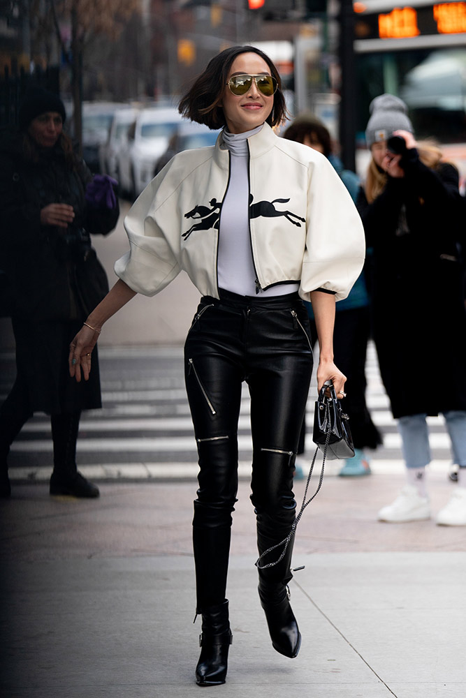 New York Fashion Week Street Style Fall 2020 #36