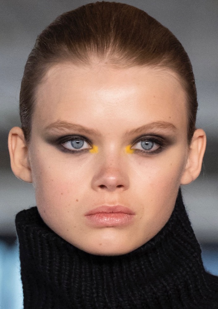 Modern Smoky Eyes at Jason Wu Fall 2022