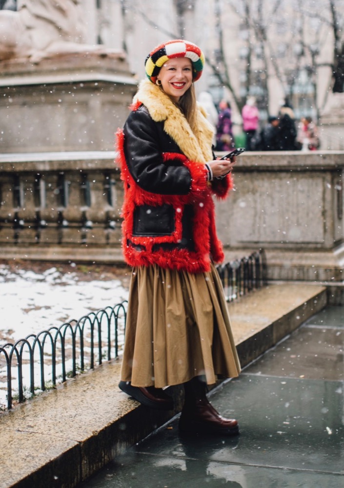 NYFW Fall 2022 Street Style #55