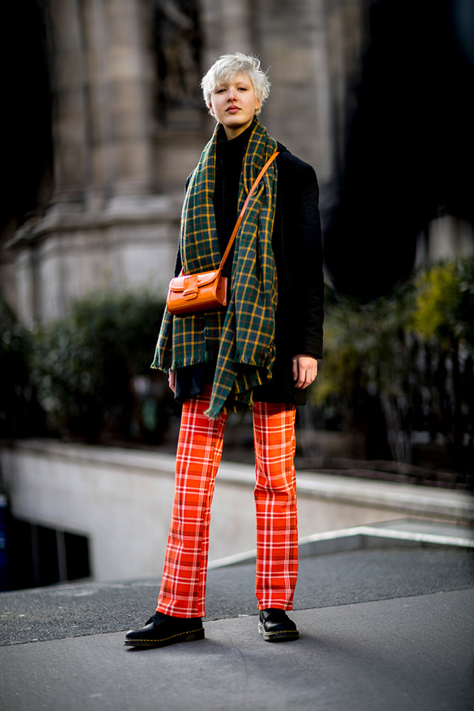 Paris Fashion Week Fall 2018 Street Style #62