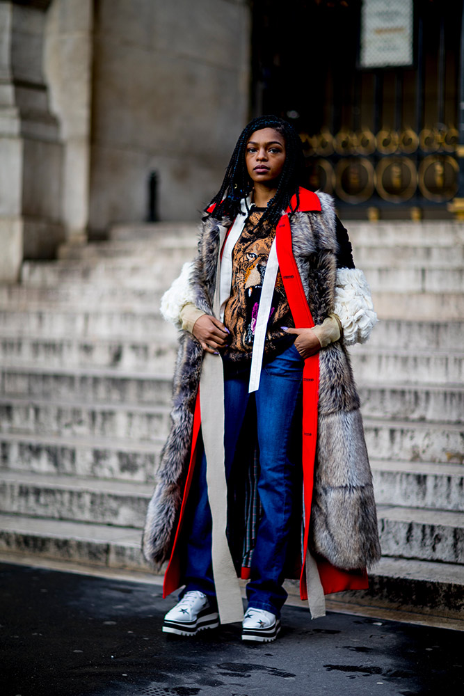 Paris Fashion Week Fall 2018 Street Style #5