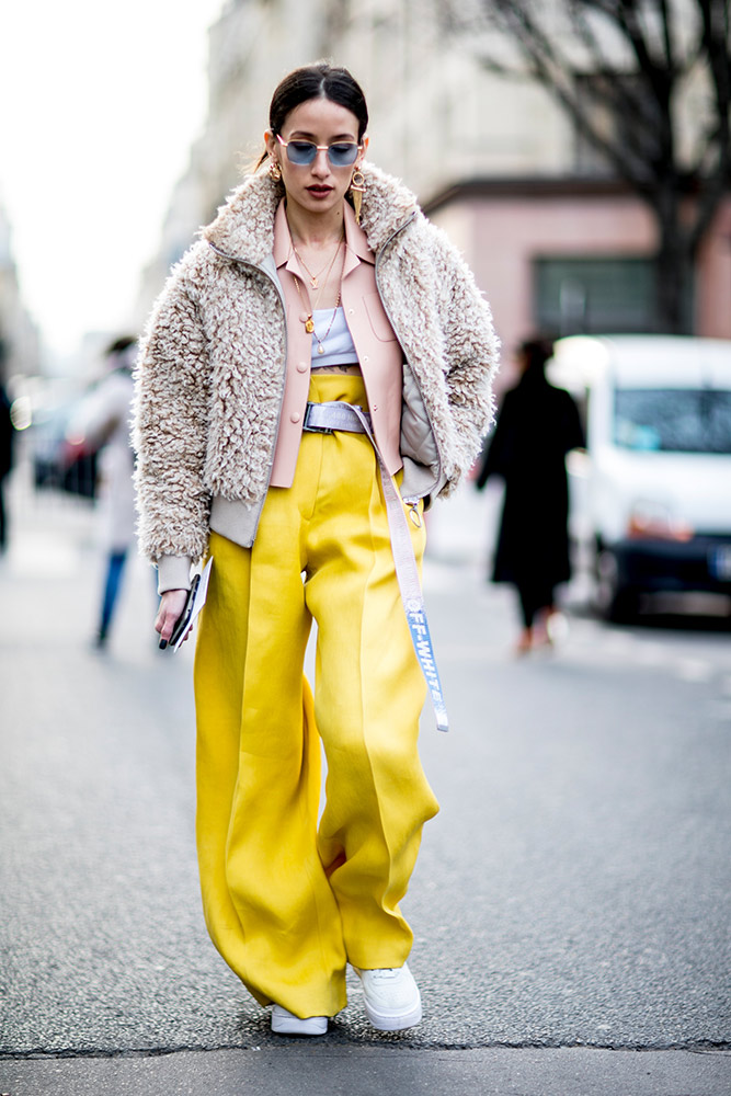 Paris Fashion Week Fall 2018 Street Style #67