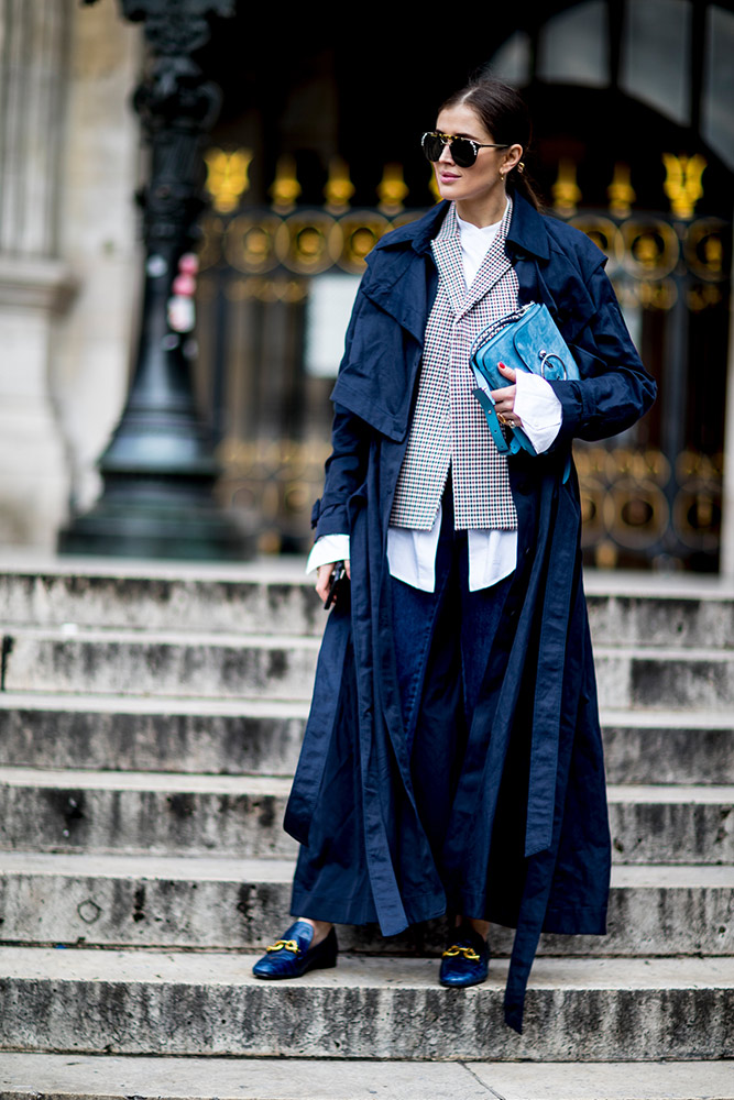 Paris Fashion Week Fall 2018 Street Style #9