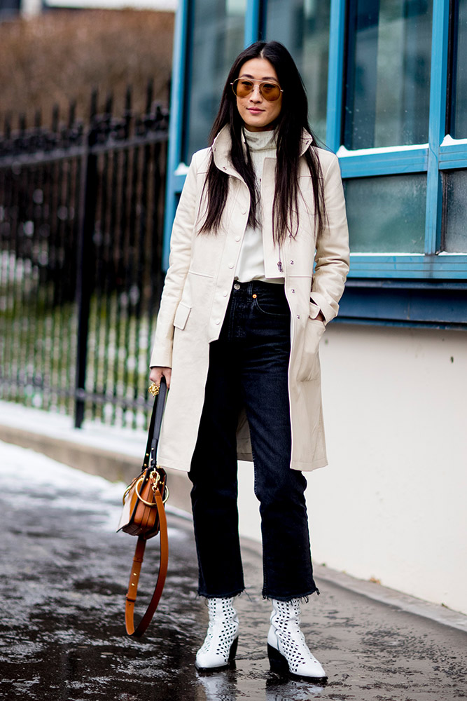 Paris Fashion Week Fall 2018 Street Style #43