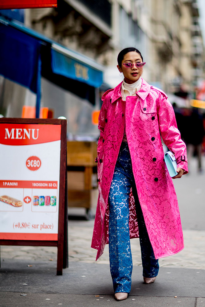 Paris Fashion Week Fall 2018 Street Style #31