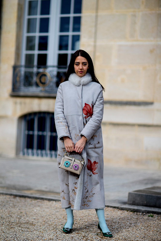 Paris Fashion Week Fall 2018 Street Style #88