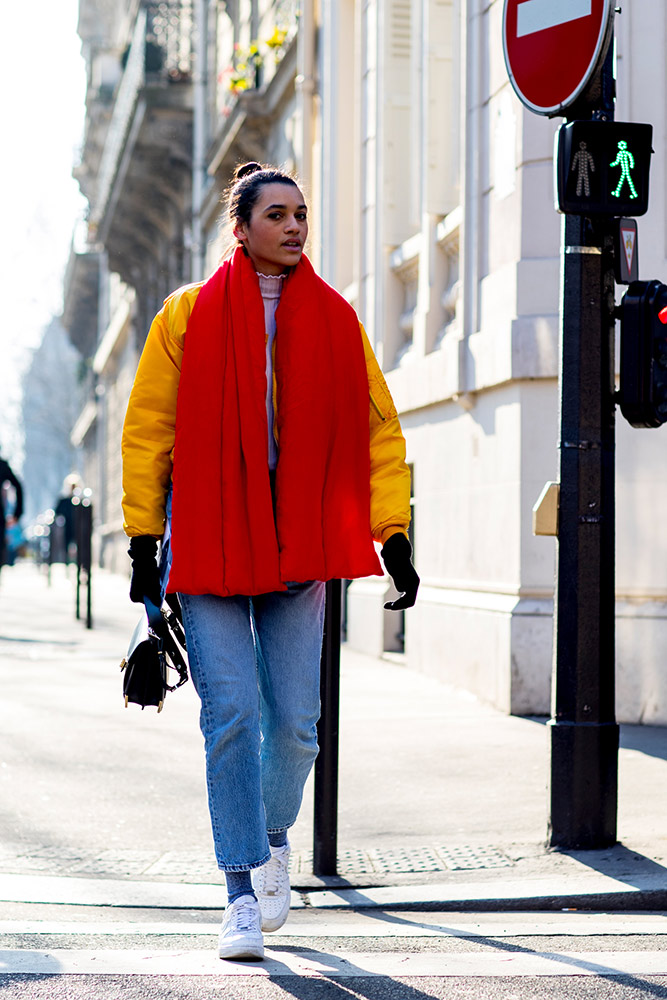 Paris Fashion Week Fall 2018 Street Style #77