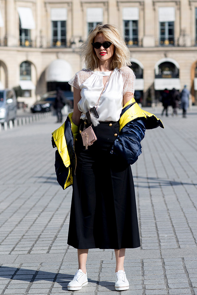 Paris Fashion Week Fall 2018 Street Style #82