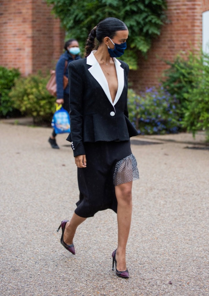 Paris Fashion Week Spring 2021 Street Style #36