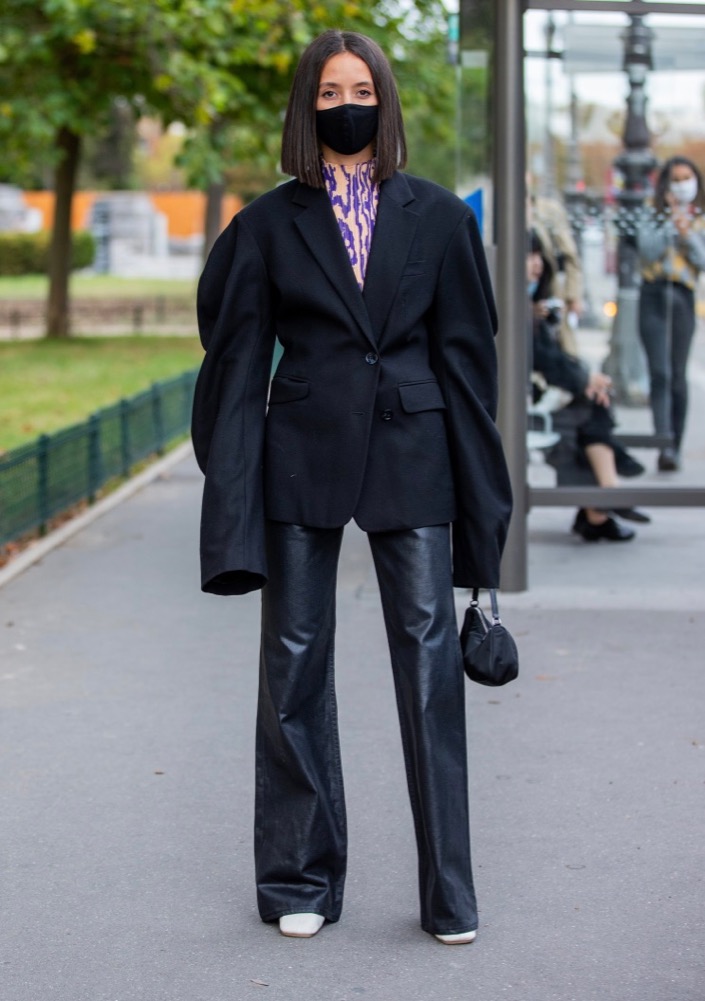 Paris Fashion Week Spring 2021 Street Style #37