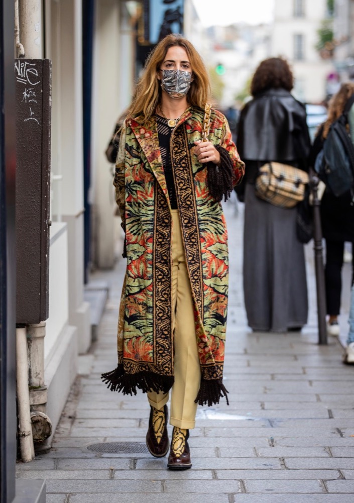 Paris Fashion Week Spring 2021 Street Style #28