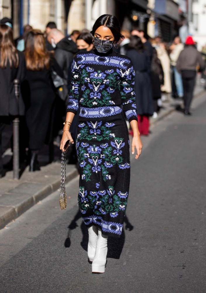 Paris Fashion Week Spring 2021 Street Style #15