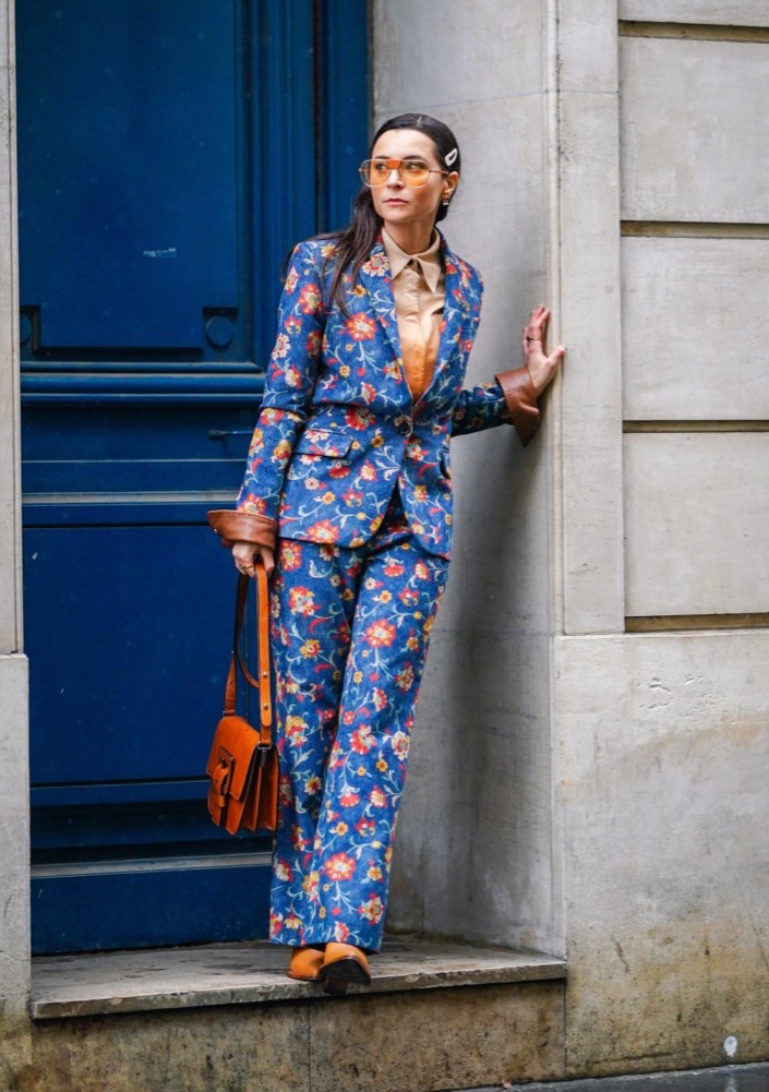 Paris Fashion Week Spring 2021 Street Style #34