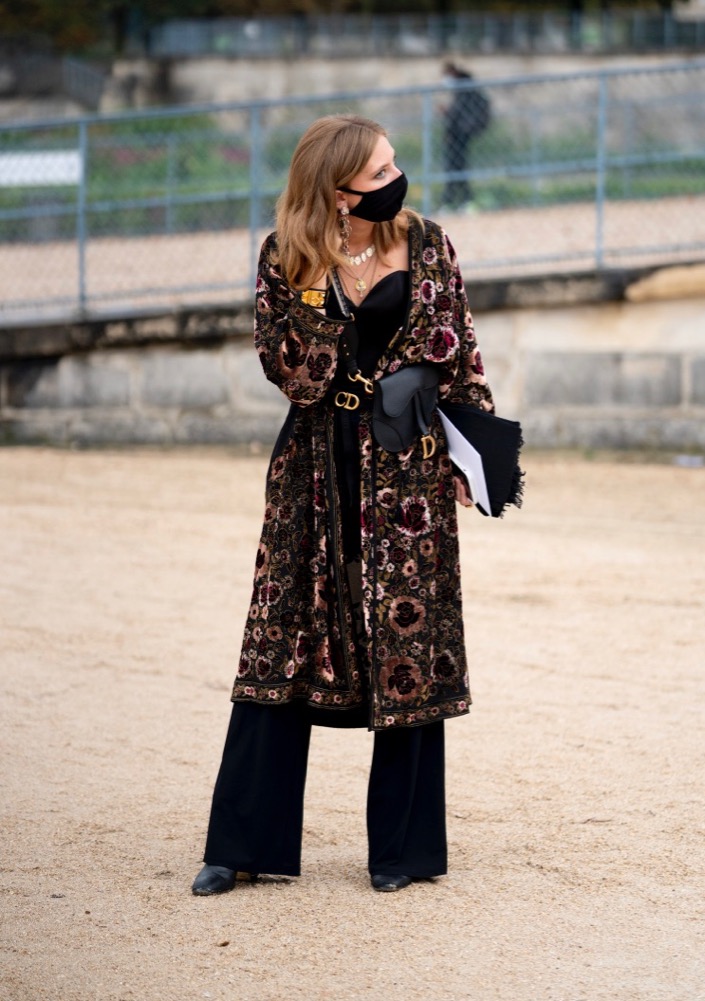 Paris Fashion Week Spring 2021 Street Style #57