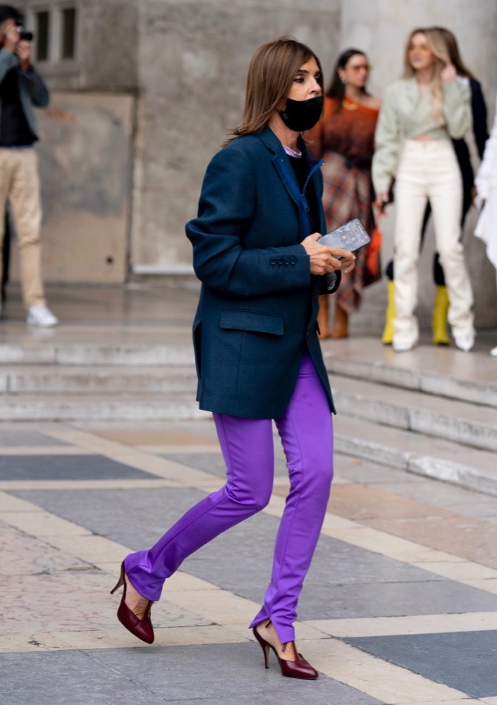 Paris Fashion Week Spring 2021 Street Style #21