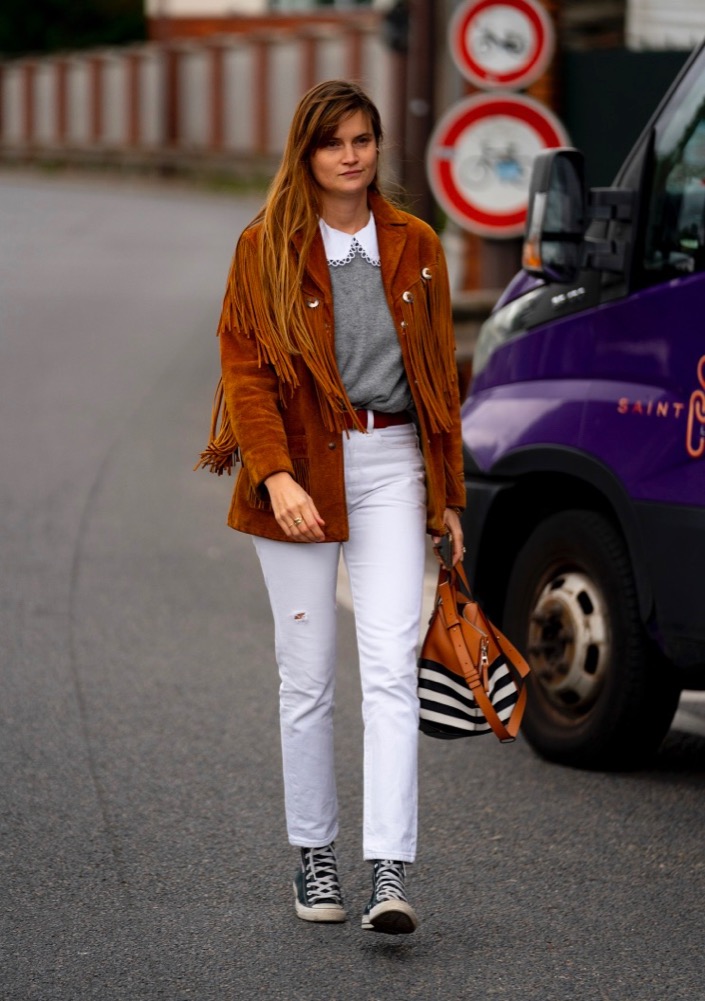 Paris Fashion Week Spring 2021 Street Style #84