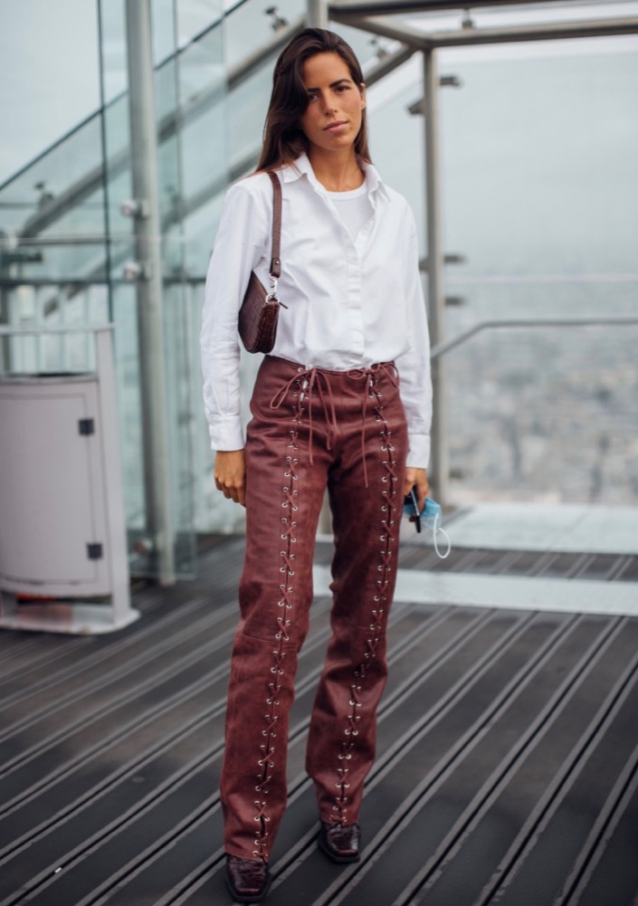 Paris Fashion Week Spring 2021 Street Style #47