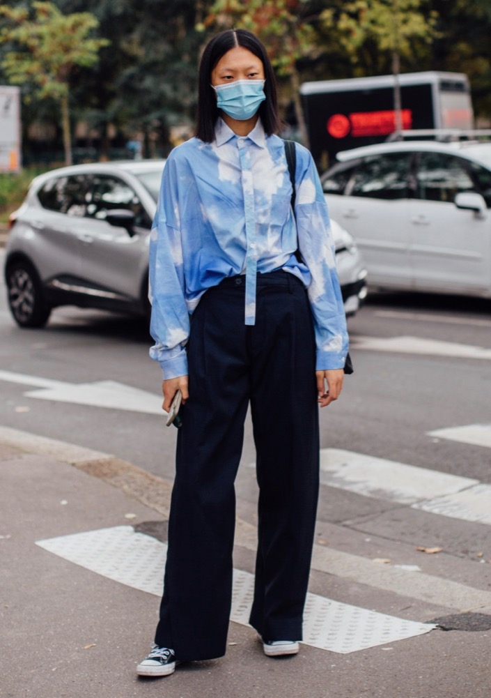 Paris Fashion Week Spring 2021 Street Style #29