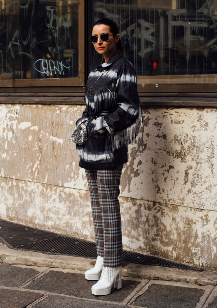 Paris Fashion Week Spring 2021 Street Style #43