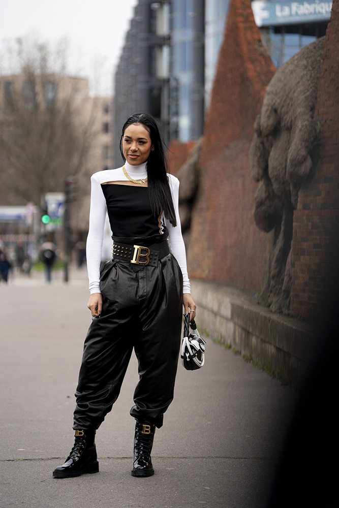 Paris Fashion Week Street Style Fall 2020 #10